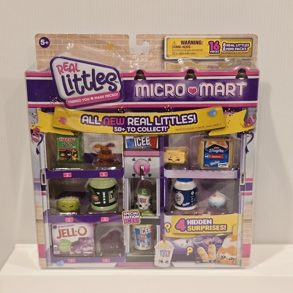 Shopkins Real Littles Micro Mart Set New - Picture 1 of 8